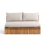 Двухместный диван для сада Acacia варинант исполнения - 2 | Loft Concept в Ростове-на-Дону