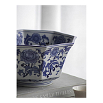 Чаша белая с синим цветочным узором Chino Dishes варинант исполнения - 5 | Loft Concept в Ростове-на-Дону