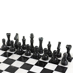 Шахматы классические с белой доской из натурального камня Мрамор Decorative Thematic Chess варинант исполнения - 3 | Loft Concept в Ростове-на-Дону