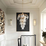 Бра настенное высокое из стеклянных трубочек Gladia варинант исполнения - 3 | Loft Concept в Ростове-на-Дону