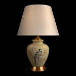 Настольная лампа бежевая с изображением птиц Slip Away варинант исполнения - 2 | Loft Concept в Ростове-на-Дону