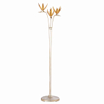 Торшер с 3-мя плафонами в виде цветов Golden Bird of Paradise варинант исполнения - 3 | Loft Concept в Ростове-на-Дону