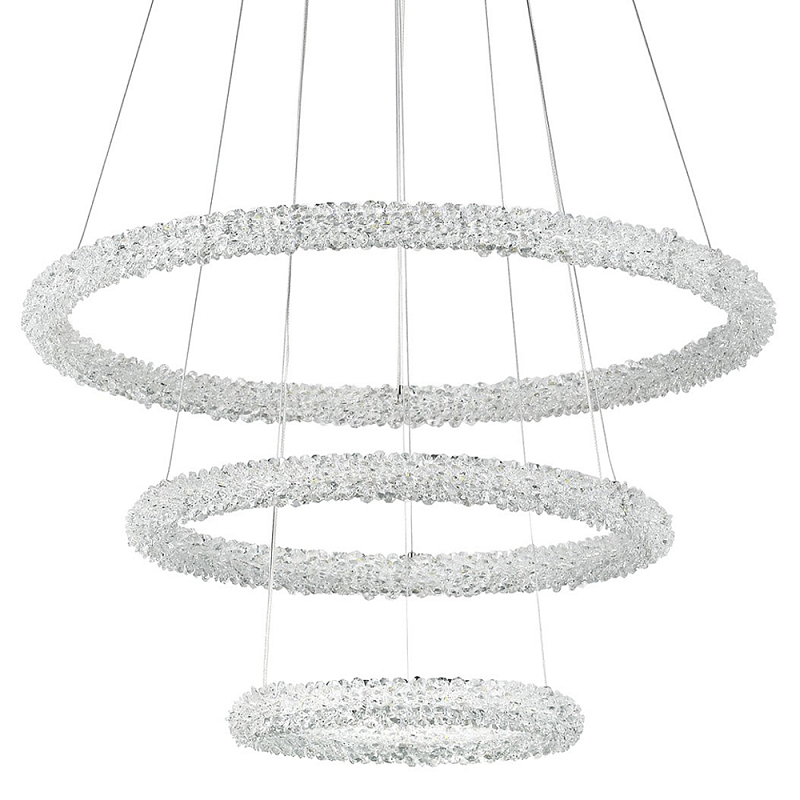       Gilbertine Crystal Ring Chandelier    -- | Loft Concept 
