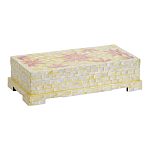 Шкатулка Oceane Bone Inlay Yellow варинант исполнения - 1 | Loft Concept в Ростове-на-Дону