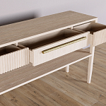 Дизайнерская Консоль с полкой и ящиком Primo Светлый дуб варинант исполнения - 5 | Loft Concept в Ростове-на-Дону