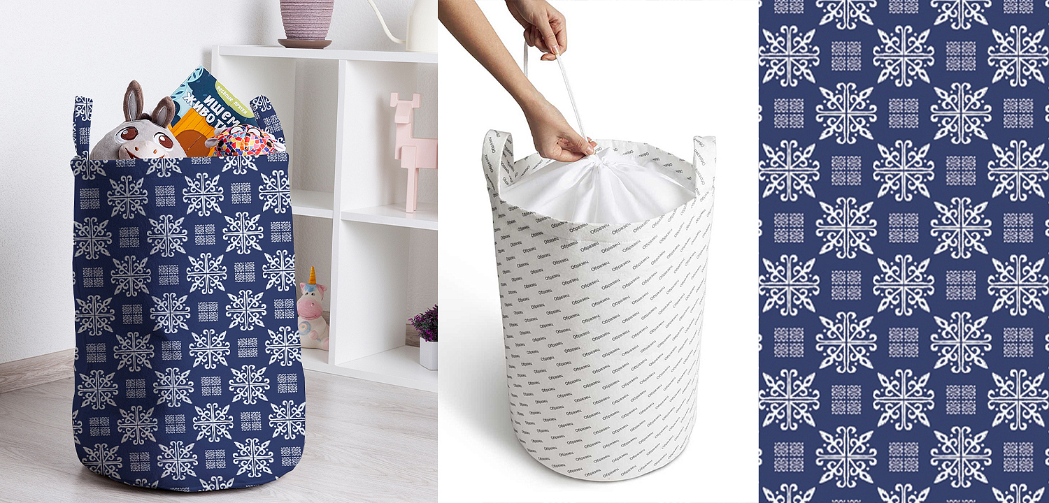 Корзина Snowflakes Basket Корзина Snowflakes Basket - Loft-Concept в Ростове-на-Дону