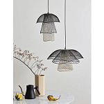 Подвесной светильник Black Grey Mesh Tube Lampshade Hanging Lamp варинант исполнения - 6 | Loft Concept в Ростове-на-Дону