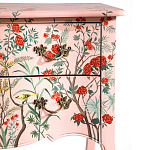 Комод розовый с росписью Цветы L.XV CHEST OF DRAWERS Flowers варинант исполнения - 3 | Loft Concept в Ростове-на-Дону