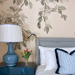 Обои ручная роспись Silk Tree Special Colurway on Sabbia slub silk варинант исполнения - 2 | Loft Concept в Ростове-на-Дону