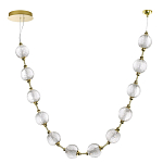 Люстра подвесная с шарообразными плафонами Crystal Globule варинант исполнения - 5 | Loft Concept в Ростове-на-Дону