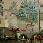 Обои ручная роспись River Scenes of Bengal Kolkata варинант исполнения - 5 | Loft Concept в Ростове-на-Дону