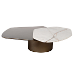 Столик журнальный Promontory с мрамором варинант исполнения - 6 | Loft Concept в Ростове-на-Дону