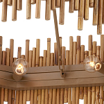 Люстра с абажуром из ротанга Wicker Furniture варинант исполнения - 2 | Loft Concept в Ростове-на-Дону