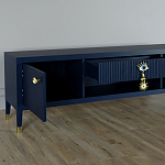 TV-тумба Дизайнерская Elsa Dreams Blue варинант исполнения - 3 | Loft Concept в Ростове-на-Дону