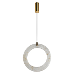 Подвесной светильник в форме кольца Cryptocrystalline Stone варинант исполнения - 7 | Loft Concept в Ростове-на-Дону