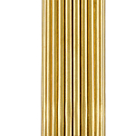 Подвесной светильник золотой в форме цилиндра из тонких металлических трубок  Long Tubular Lampshade варинант исполнения - 1 | Loft Concept в Ростове-на-Дону