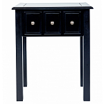 Черная тумба с выдвижным ящиком Monica варинант исполнения - 1 | Loft Concept в Ростове-на-Дону