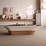 Журнальный столик фигурный со стеклянной столешницей Table Drop варинант исполнения - 3 | Loft Concept в Ростове-на-Дону