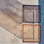 Стол с эффектом полутонов Acrylic Eclisse варинант исполнения - 14 | Loft Concept в Ростове-на-Дону