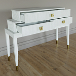 Премиальная Консоль с тремя ящиками Elsa Dreams White варинант исполнения - 2 | Loft Concept в Ростове-на-Дону
