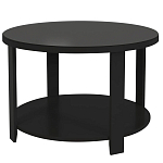 Круглый журнальный стол Jazz Black варинант исполнения - 1 | Loft Concept в Ростове-на-Дону