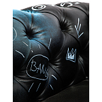 Кресло "Баския и Уорхол" Basquiat Warhol graffiti chair натуральная кожа варинант исполнения - 8 | Loft Concept в Ростове-на-Дону