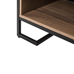 Стеллаж под TV в стиле лофт с открытыми полками и ящиками Urban Style Space варинант исполнения - 4 | Loft Concept в Ростове-на-Дону