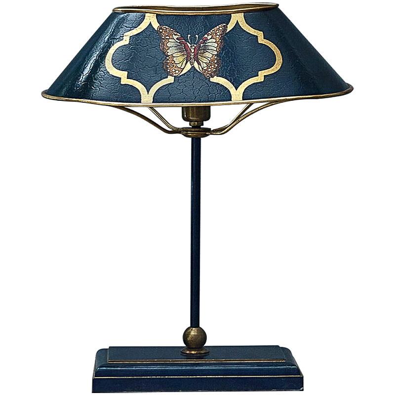       Chinoiserie Butterfly Table Lamp Blue    -- | Loft Concept 