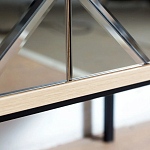 ТВ-тумба с зеркальным декором Serena TV-Stand варинант исполнения - 3 | Loft Concept в Ростове-на-Дону