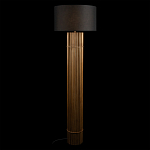 Торшер с металлическим золотым трубчатым основанием Fulgurite варинант исполнения - 3 | Loft Concept в Ростове-на-Дону