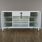 Комод-буфет Elsa Dreams White с открытыми полками   варинант исполнения - 3 | Loft Concept в Ростове-на-Дону