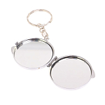 Зеркало брелок складное двухстороннее из натурального камня Родонит Stone Mirrors варинант исполнения - 7 | Loft Concept в Ростове-на-Дону