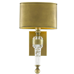 Бра с овальным абажуром на прозрачном основании Masculinity варинант исполнения - 2 | Loft Concept в Ростове-на-Дону