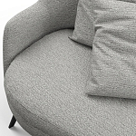 Мебельная ткань Шенилл серый цвет 138 см T4-29 варинант исполнения - 4 | Loft Concept в Ростове-на-Дону