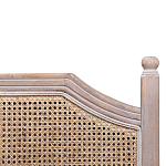 Изголовье кровати коричневое с обивкой из ротанга Olivia Headboard варинант исполнения - 2 | Loft Concept в Ростове-на-Дону