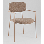 Стул Doe с подклокотниками коричневый варинант исполнения - 1 | Loft Concept в Ростове-на-Дону