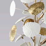 Торшер в виде белых и золотых цветов Bouquet of Light варинант исполнения - 3 | Loft Concept в Ростове-на-Дону