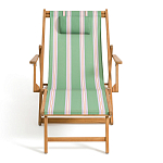 Шезлонг из акации и ткани Venezuela варинант исполнения - 4 | Loft Concept в Ростове-на-Дону