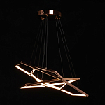 Люстра с 3-мя подвесами в виде шестиугольников Hexagon Horizontal варинант исполнения - 3 | Loft Concept в Ростове-на-Дону