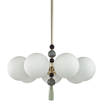 Люстра со вставками из керамики SkyEast 7 ламп варинант исполнения - 1 | Loft Concept в Ростове-на-Дону