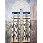 Настенное украшение из нитей Корона с кисточками Crown Wall Hanging варинант исполнения - 1 | Loft Concept в Ростове-на-Дону