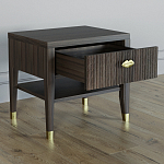 Прикроватная тумбочка с ящиком Elsa Dreams Walnut варинант исполнения - 2 | Loft Concept в Ростове-на-Дону