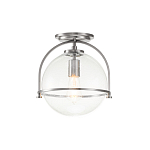 Потолочный светильник с прозрачным стеклянным шаром с эффектом пузырьков Hinkley варинант исполнения - 7 | Loft Concept в Ростове-на-Дону