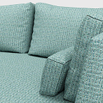 Мебельная ткань Шенилл бирюзовый цвет 142 см T4-61 варинант исполнения - 8 | Loft Concept в Ростове-на-Дону