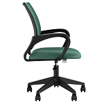 Офисное кресло с основанием из черного пластика Desk chairs Green варинант исполнения - 3 | Loft Concept в Ростове-на-Дону