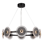 Люстра с плафонами из фактурного двойного стекла Heterochromia варинант исполнения - 4 | Loft Concept в Ростове-на-Дону