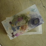 Шкатулка из эпоксидной смолы с цветами белая Epoxy Resin Rectangular Box White варинант исполнения - 2 | Loft Concept в Ростове-на-Дону