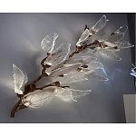 Бра в виде ветки с лепестками Marvelous Garden варинант исполнения - 1 | Loft Concept в Ростове-на-Дону