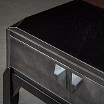 Консоль прямоугольная серая с 4-мя выдвижными ящиками Grany варинант исполнения - 5 | Loft Concept в Ростове-на-Дону