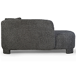 Кушетка серая с обивкой букле Thalia Grey Boucle Sofa варинант исполнения - 3 | Loft Concept в Ростове-на-Дону